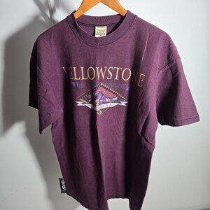 Vintage Yellowstone National Park Single Stitch Tee XL